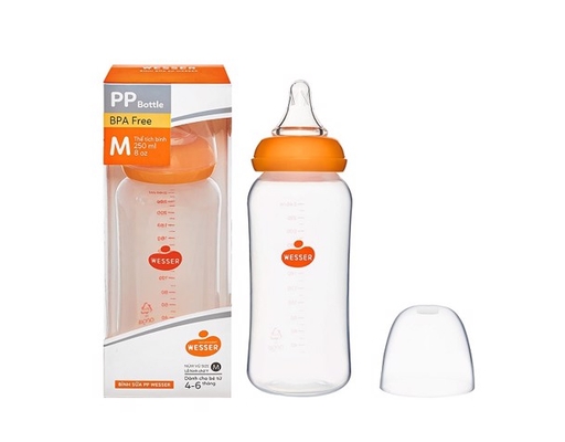 Bình Sữa Cổ Hẹp Angel 250ml Wesser ảnh 0