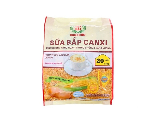 Bột Ngũ Cốc Sữa Bắp Canxi 600g Việt Đài ảnh 0