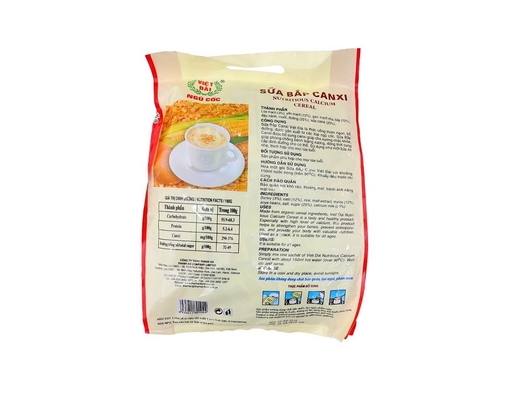 Bột Ngũ Cốc Sữa Bắp Canxi 600g Việt Đài ảnh 1