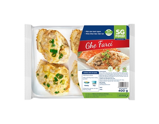 Ghẹ Farci 400g SG Food ảnh 0