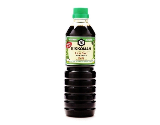 Nước Tương 43% Ít Muối 600ml Kikkoman ảnh 0