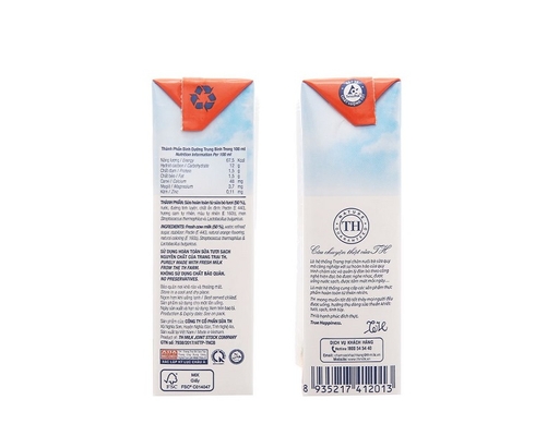 Lốc 4 Hộp Sữa Chua Uống Tiệt Trùng Top Kid Hương Cam - 4 x 180ml TH True Yogurt ảnh 1