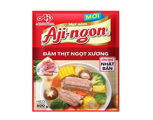 Hạt Nêm Aji-ngon Heo Bổ Sung Canxi 900g Ajinomoto ảnh 0