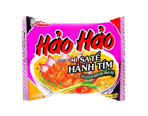 Mì Hảo Hảo Vị Sa Tế Hành Tím Gói 75G ACECOOK ảnh 4