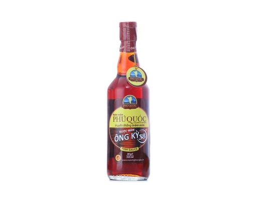 Nước Mắm 38 Độ Đạm 525ml Ông Kỳ ảnh 0