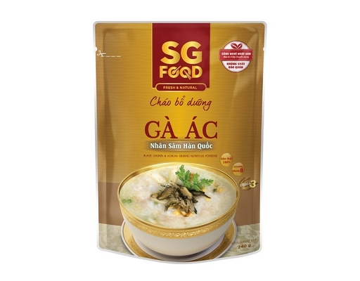 Cháo Bổ Dưỡng Gà Ác Nhân Sâm 240g Sài Gòn Food ảnh 0