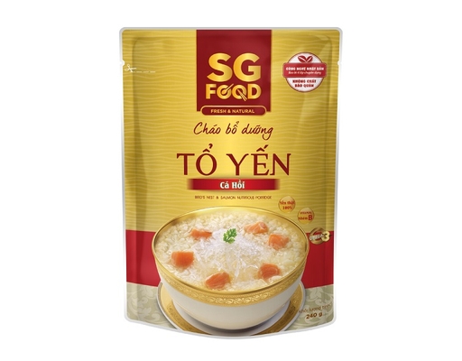 Cháo Bổ Dưỡng Tổ Yến Cá Hồi 240g Sài Gòn Food ảnh 0