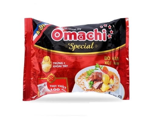 Mì Omachi Special Vị Bò Xốt Vang Gói 92G Omachi ảnh 0