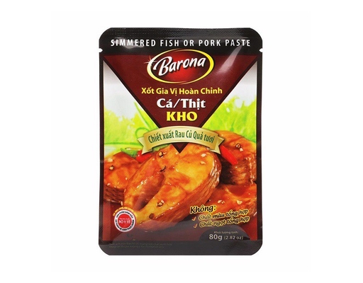 Xốt Gia Vị Hoàn Chỉnh Cá/Thịt Kho 80g Barona ảnh 0