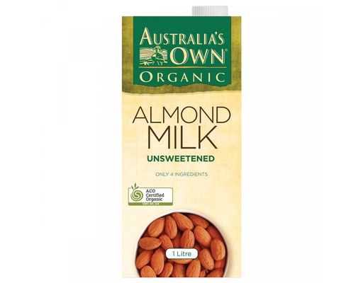 Sữa Hạnh Nhân Không Đường Organic 1L Australia's Own ảnh 0