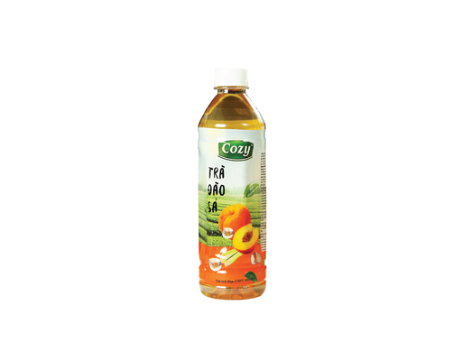 Trà Đào Sả Ice Tea 455ml Cozy ảnh 0