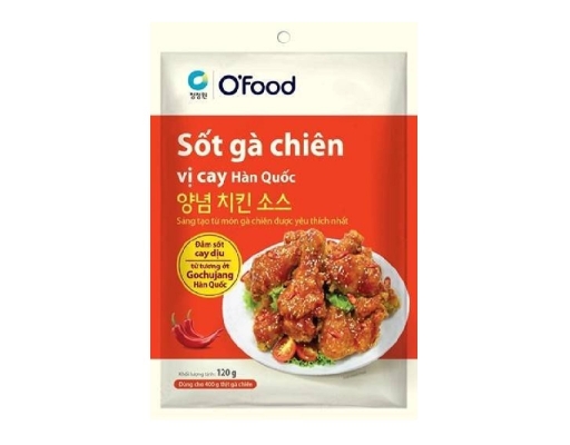 Sốt Gà Chiên Vị Cay 120g O'food ảnh 0