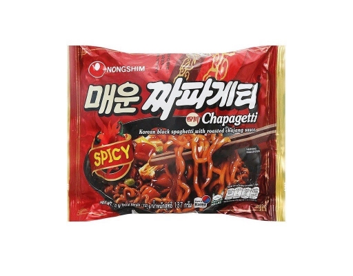 Mì Trộn Tương Đen Sachun Nongshim Vị Cay Gói 137g Sachun ảnh 0