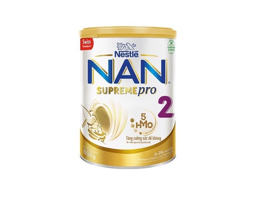 Sữa Bột Supreme Pro Số 2 Bổ Sung 5HMO Cho Bé 6-24 Tháng 800g Nestlé ảnh 0