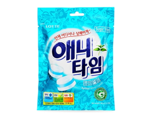 Kẹo Anytime Hương Bạc Hà 60g Lotte ảnh 0