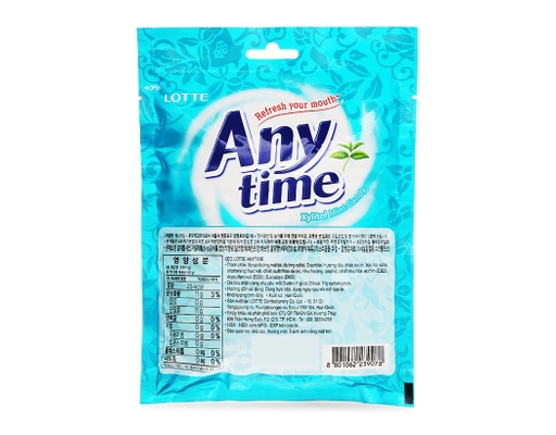 Kẹo Anytime Hương Bạc Hà 60g Lotte ảnh 1