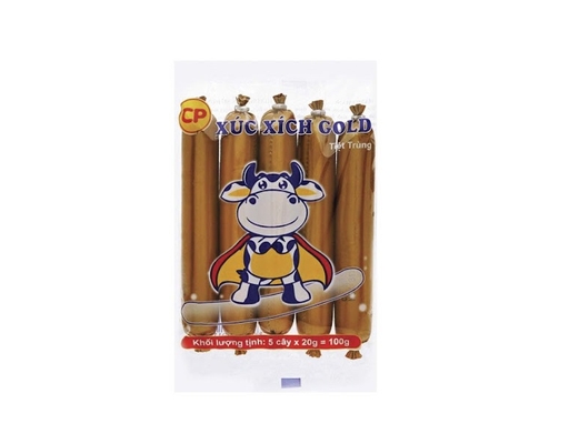 Xúc Xích Gold 5 x 20g CP Food ảnh 0