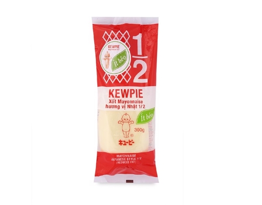 Xốt Mayonnaise Hương Vị Nhật ½ (Ít Béo) 300g Kewpie ảnh 0