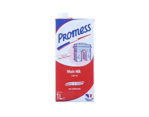 Sữa Tươi Promess Nguyên Kem Béo Hộp 1L Promess ảnh 0