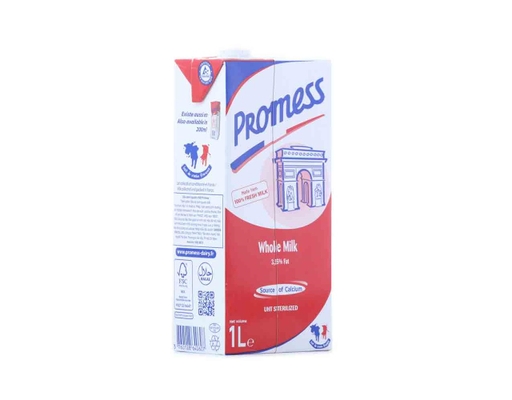 Sữa tươi tiệt trùng Promess nguyên kem hộp 1L giá tốt tại AEONESHOP