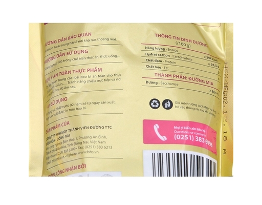 Đường Phèn Vàng Thiên Nhiên 500g Biên Hòa ảnh 1