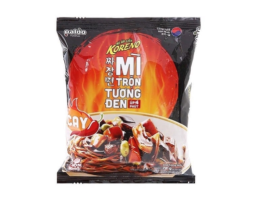Mì Trộn Tương Đen Cay Koreno 78g Koreno ảnh 0