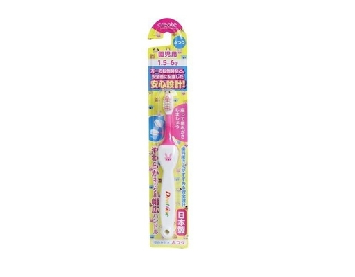 Bàn Chải Đánh Răng Cổ Dẻo Cho Bé 1.5-6 Tuổi Konbini ảnh 0