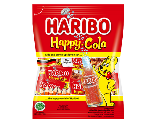Kẹo Dẻo Happy Cola Haribo ảnh 0