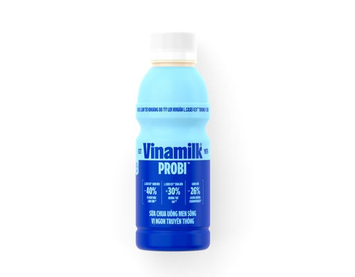 Sữa Chua Uống Men Sống Probi Có Đường 400ml Vinamilk ảnh 0