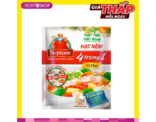 Hạt Nêm 4 Trong 1 Vị Heo 380g Neptune ảnh 0