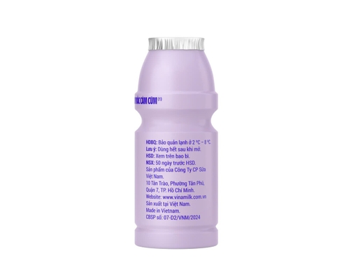 Lốc 4 Hộp Sữa Chua Uống Men Sống Probi Hương Việt Quất 130ml Vinamilk ảnh 2