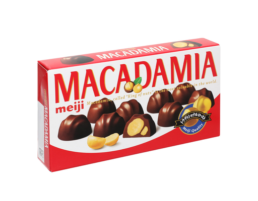 Socola Nhân Mắc Ca Macadamia Chocolate 64g Meiji ảnh 0