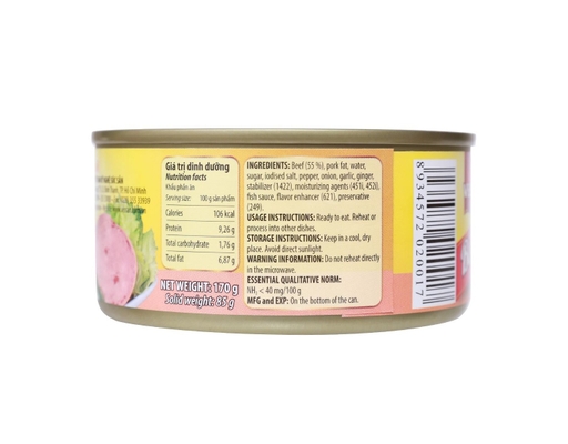 Bò 2 Lát 170g Vissan ảnh 3