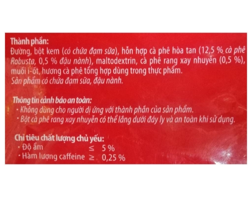 Cà Phê G7 3in1 50 x 16g Sachet Trung Nguyên ảnh 5