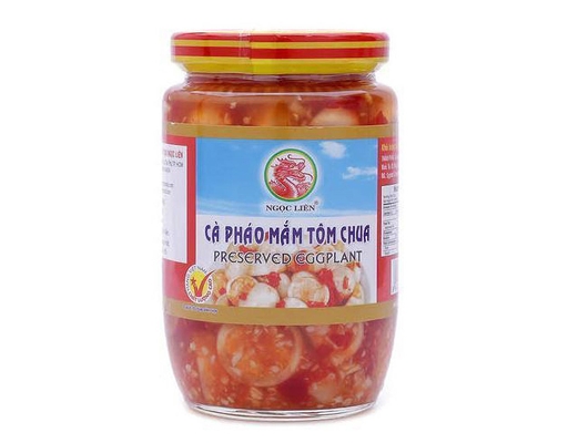 Cà Pháo Mắm Tôm Chua 400g Ngọc Liên ảnh 0