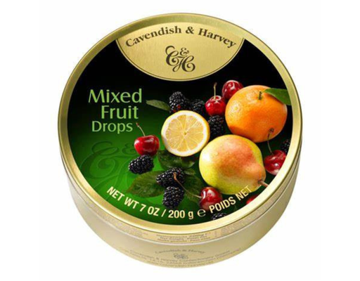Kẹo Ngậm Hương Trái Cây Tổng Hợp Mixed Fruit 200g C&H ảnh 0