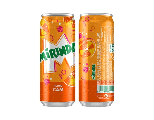 Nước Ngọt Hương Cam 320/330ml Mirinda ảnh 2
