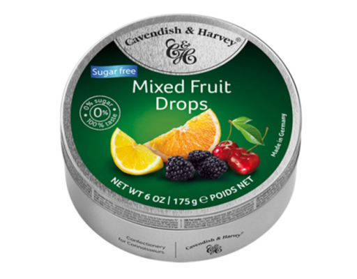 Kẹo Trái Cây Không Đường Tropical Fruit 175g C&H ảnh 0