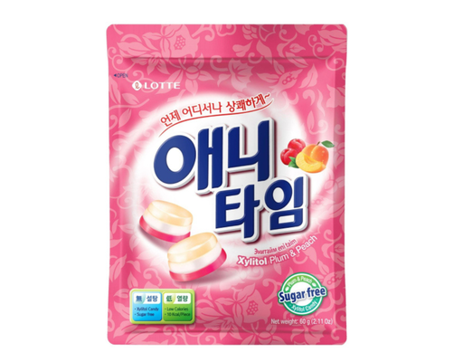 Kẹo Anytime Hương Mận Đào 74g Lotte ảnh 0