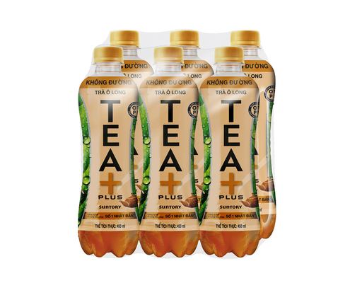 Thùng 24 Trà Olong Không Đường Chai 450ml-05663767 Tea Plus ảnh 1