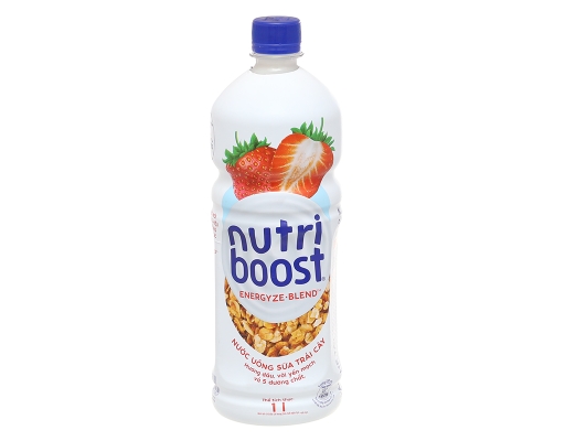 Nước Trái Cây Hương Dâu 1L Nutriboost ảnh 0