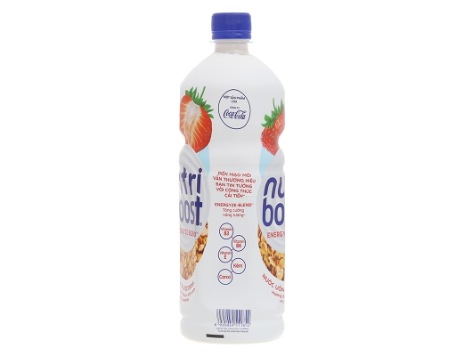 Nước Trái Cây Hương Dâu 1L Nutriboost ảnh 3