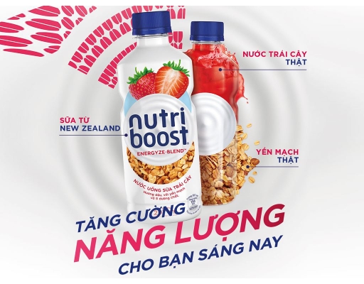 Thùng 12 Chai Sữa Trái Cây Nutriboost Hương Dâu 1L Nutriboost ảnh 5
