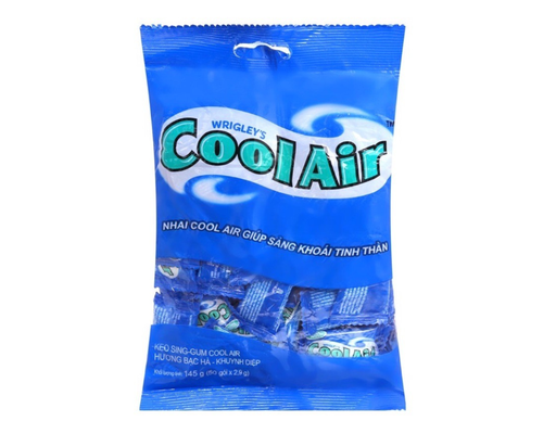 Kẹo Sing Gum Túi 50 Gói x 2 Viên 145g Cool Air ảnh 0