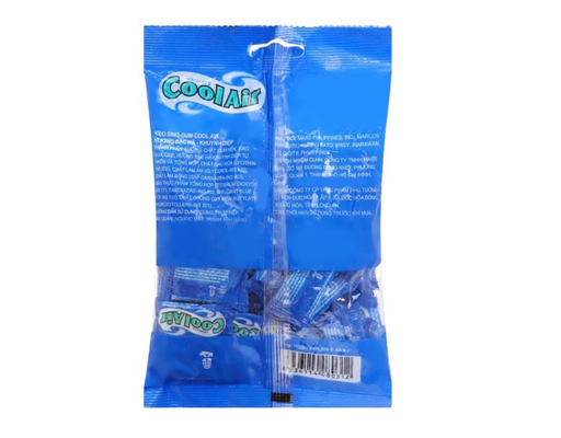 Kẹo Sing Gum Túi 50 Gói x 2 Viên 145g Cool Air ảnh 1