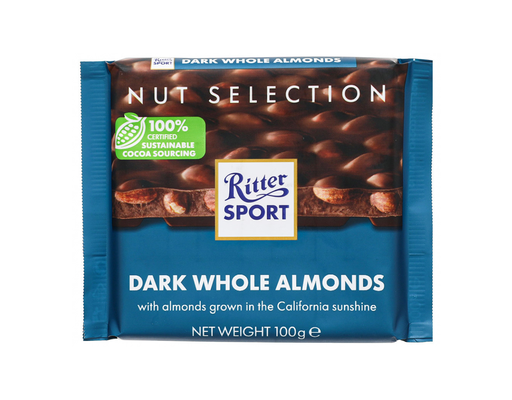 Socola Đen Nhân Hạnh Nhân Ritter 100g Ritter Sport ảnh 0