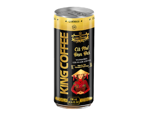 Cà Phê Đen Đá 238ml King Coffee ảnh 0