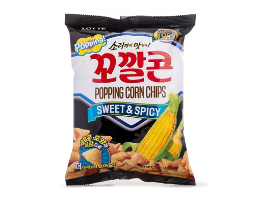 Snack Lotte Vị Cay Ngọt 67g