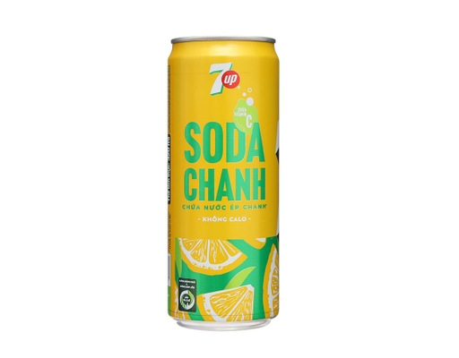 Nước Uống Có Gas Soda Chanh 320ml 7Up ảnh 1