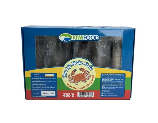 Cua Lột Đông Lạnh 400g Kiwi Food ảnh 0